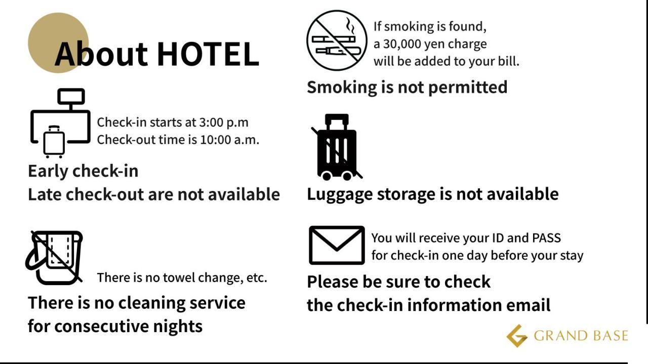 Grand Base Hiroshima Hikarimachi Aparthotel Eksteriør bilde
